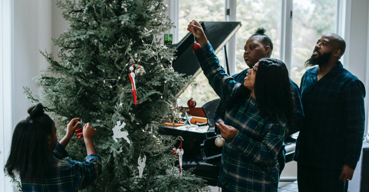 Pre-Lit Christmas Trees on Clearance: Celebrate Freedom